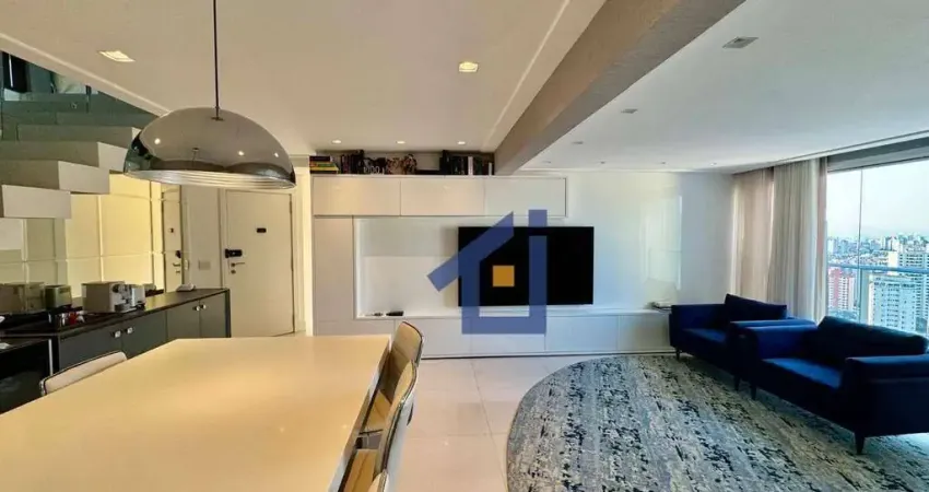 Cobertura com 4 dormitórios à venda, 220 m² por r$ 3.070.000 - mooca - são paulo/sp