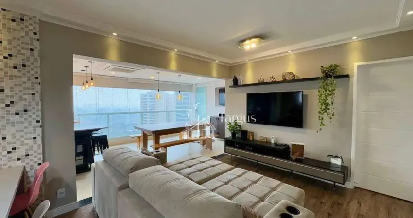 Apartamento com 3 dormitórios à venda, 127 m² por r$ 2.120.000 - tatuapé - são paulo/sp