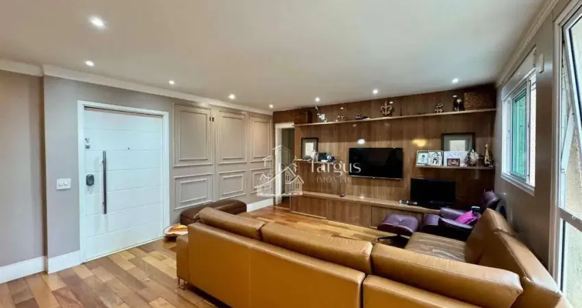 Apartamento com 3 dormitórios à venda, 177 m² por r$ 2.780.000 - jardim anália franco - são paulo/sp