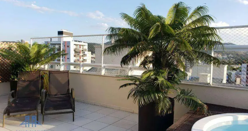 Cobertura à venda, 227 m² por R$ 2.400.000,00 - Itacorubi - Florianópolis/SC