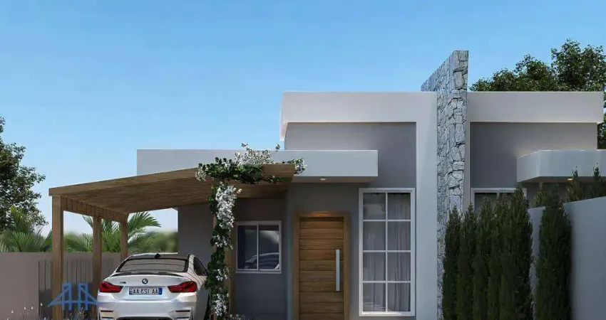 Casa com 3 dormitórios à venda, 74 m² por r$ 567.000,00 - fundos - biguaçu/sc