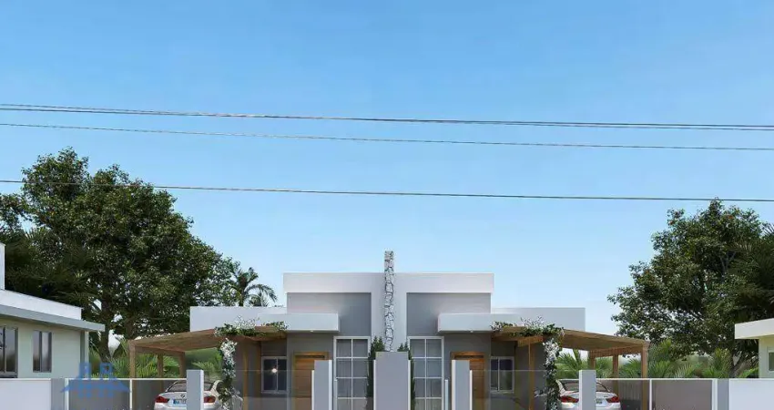 Casa à venda, 74 m² por R$ 529.000,00 - Fundos - Biguaçu/SC