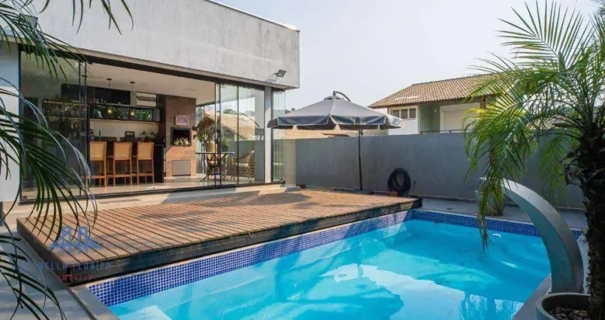 Casa à venda, 235 m² por r$ 2.280.000,00 - cachoeira do bom jesus - florianópolis/sc