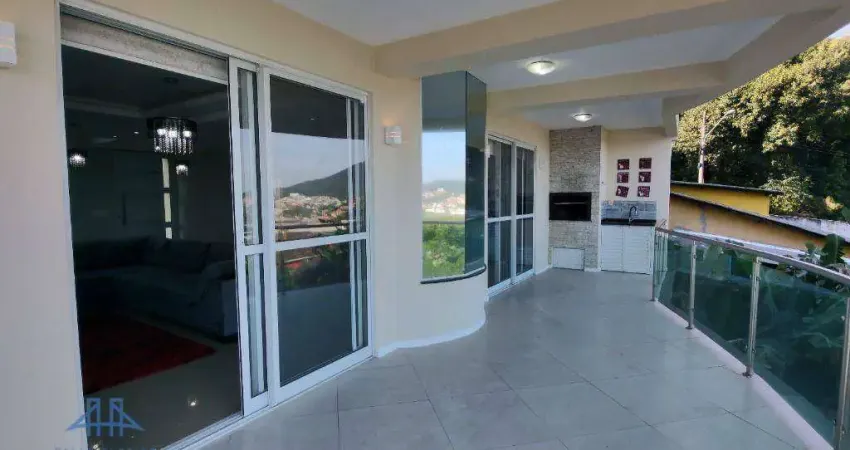 Casa com 4 dormitórios à venda, 350 m² por r$ 1.383.000,00 - saco grande - florianópolis/sc