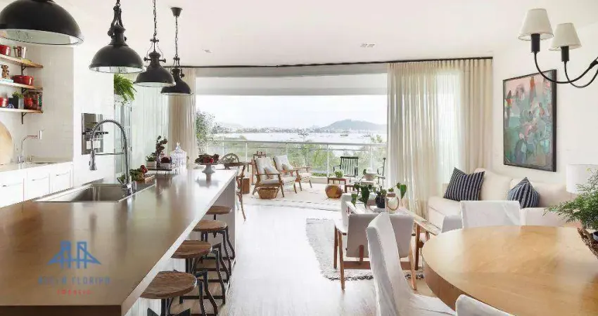 Apartamento com 4 dormitórios para alugar, 254 m² por R$ 19.877,40/mês - Cachoeira do Bom Jesus - Florianópolis/SC