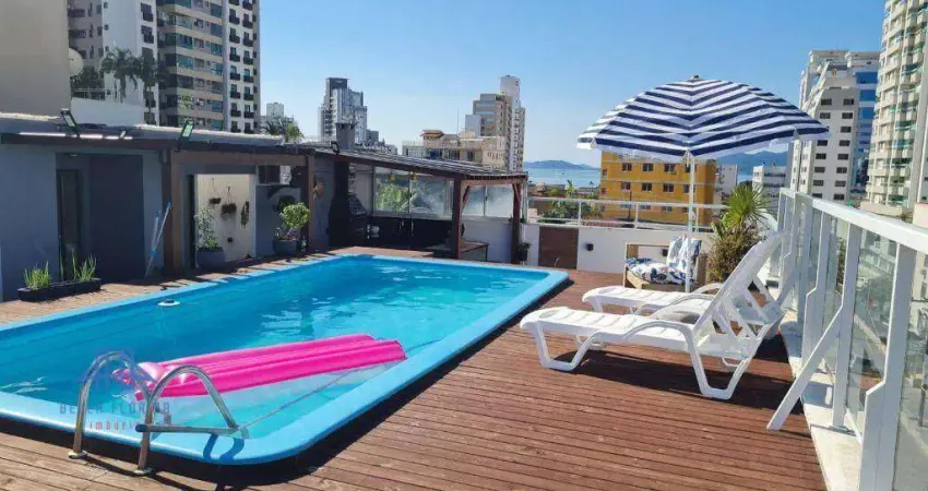Cobertura à venda, 429 m² por r$ 2.450.000,00 - estreito - florianópolis/sc