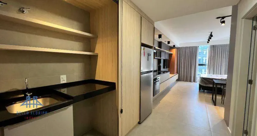 Studio com 1 dormitório para alugar, 35 m² por R$ 4.734,15/mês - Trindade - Florianópolis/SC