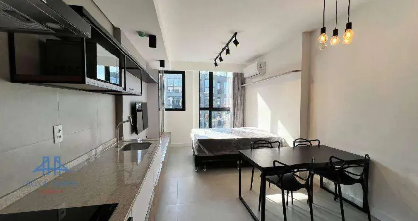 Studio com 1 dormitório para alugar, 33 m² por R$ 4.742,00/mês - Trindade - Florianópolis/SC