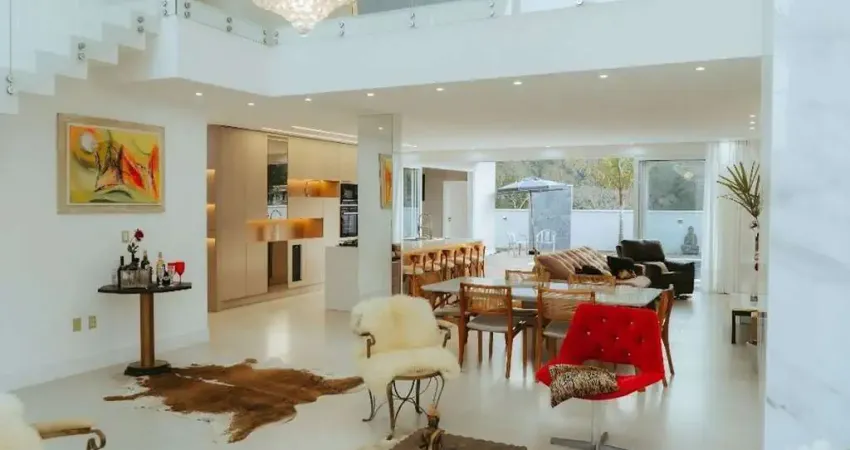 Casa com 5 dormitórios à venda, 411 m² por r$ 4.480.000,00 - ratones - florianópolis/sc