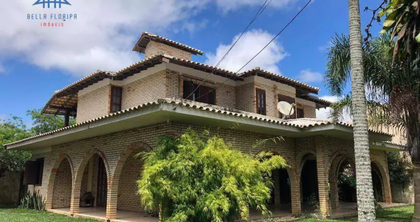 Casa com 409m2 e terreno com 1.260m2 ,03 dormitórios à venda por r$ 2.150.000 - vargem grande - florianópolis/sc