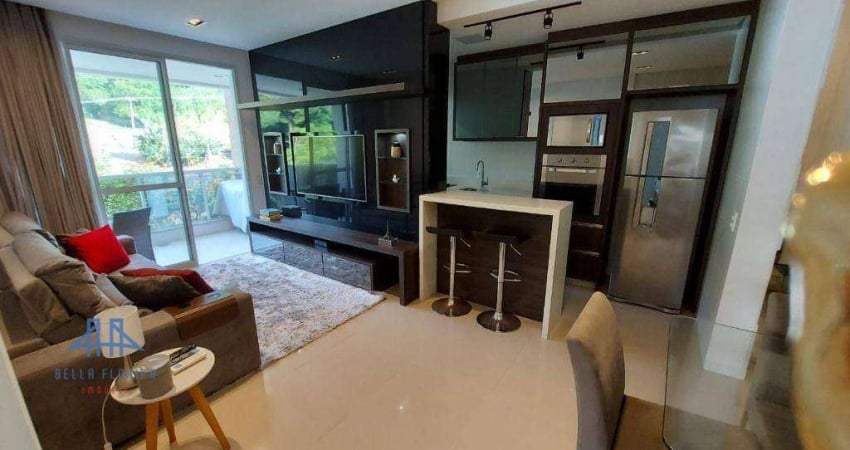 Apartamento com 3 dormitórios para alugar, 120 m² por R$ 7.479,00/mês - Córrego Grande - Florianópolis/SC