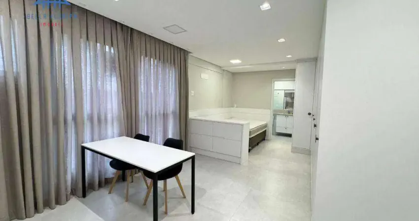 Studio com 1 dormitório para alugar, 30 m² por r$ 4.270,66/mês - centro - florianópolis/sc