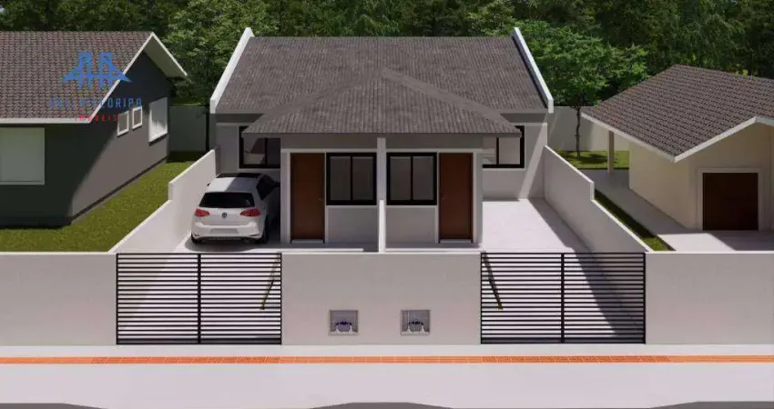 Casa com 1 dormitório à venda, 54 m² por r$ 370.000,00 - aririú - palhoça/sc