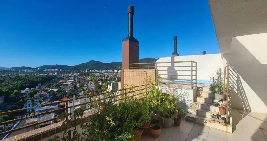 Ótima cobertura plana à venda no córrego grande com vista deslumbrante - próximo à ufsc!