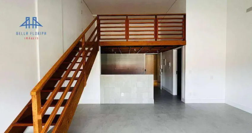 Loft com 1 dormitório à venda, 43 m² por r$ 775.000 - saco grande - florianópolis/sc