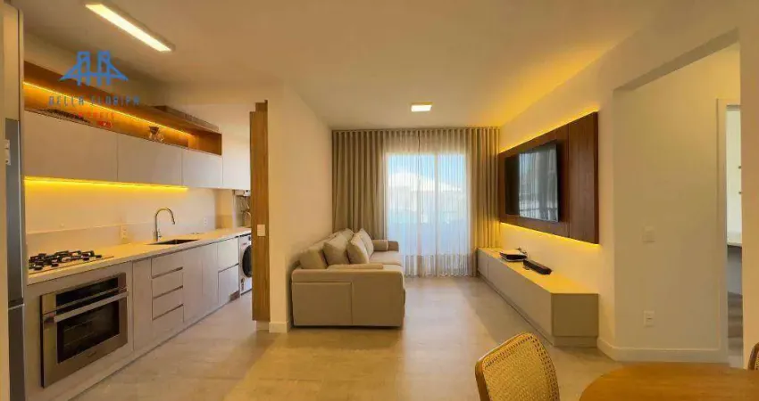 Apartamento com 2 dormitórios à venda, 80 m² por r$ 1.600.000,00 - joão paulo - florianópolis/sc