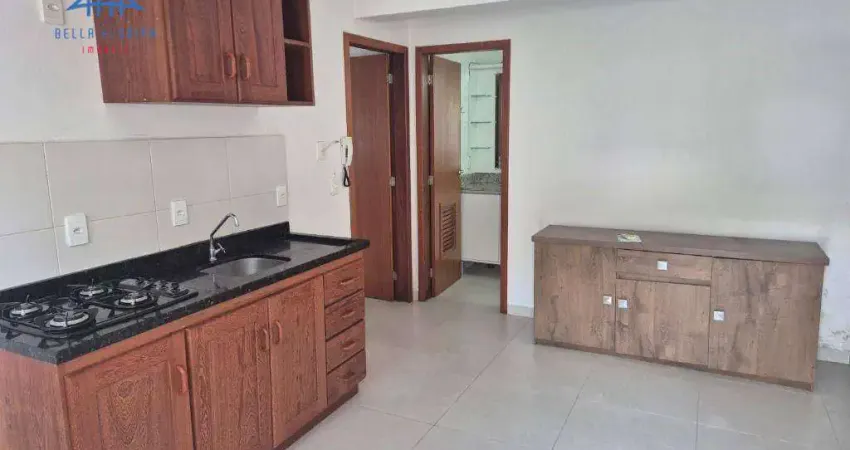 Apartamento com 1 dormitório para alugar, 45 m² por r$ 2.290,00/mês - carvoeira - florianópolis/sc