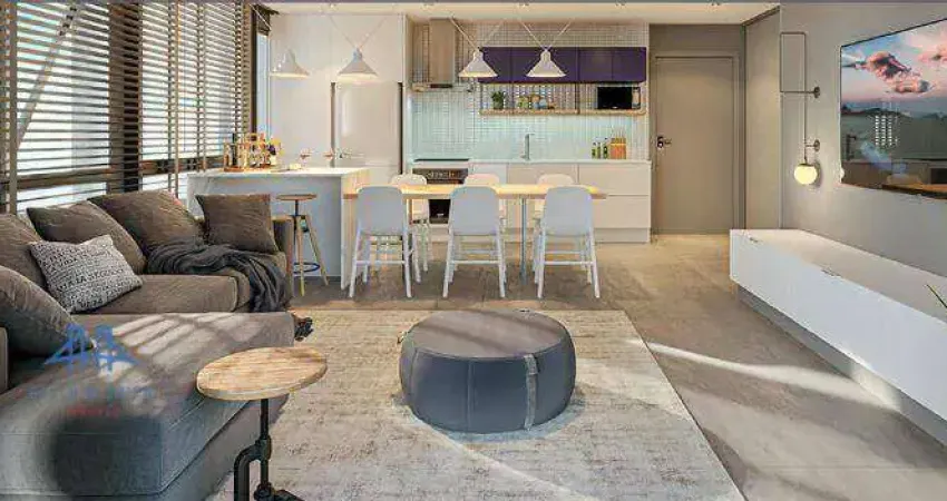 Studio com 1 dormitório à venda, 32 m² por R$ 698.280,80 - Trindade - Florianópolis/SC