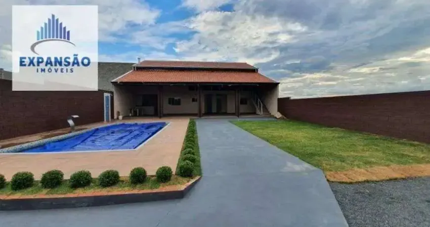 Chácara com 2 dormitórios à venda, 500 m² por r$ 480.000,00 - chácara lusitana - hortolândia/sp