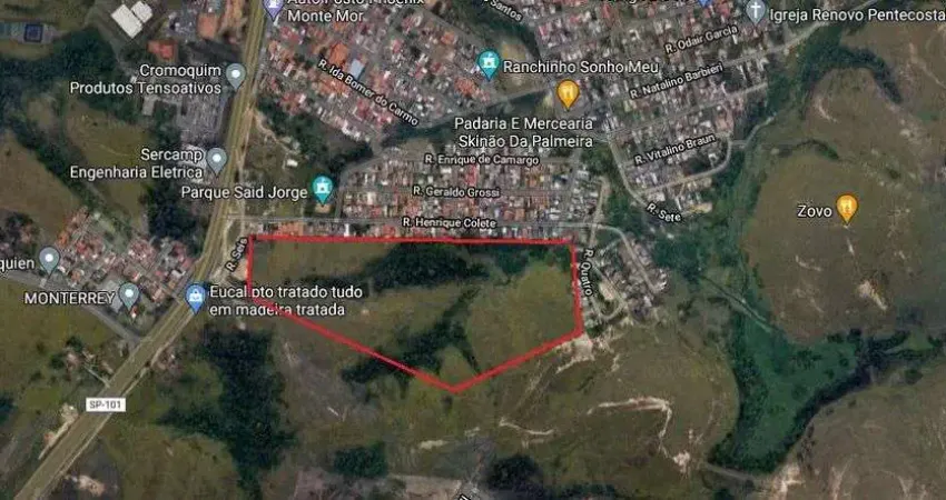 Terreno à venda 119 mil m² na rod. jorn. francisco aguirre proença, monte mor - sp,