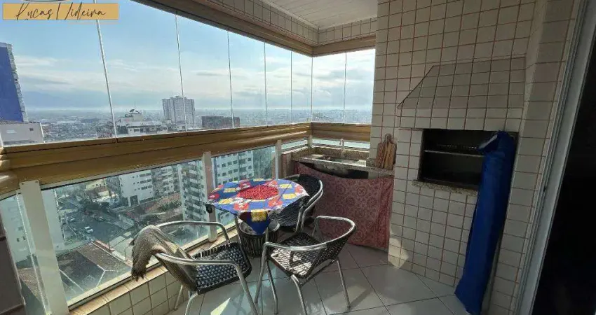 Apartamento 01 dormitório - Locação definitiva próximo ao mar - Vila Tupi