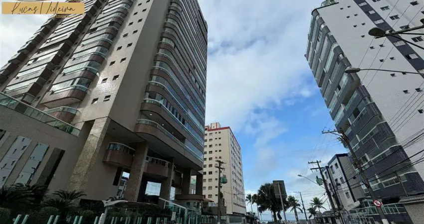 Lindo apartamento 03 dormitórios com 03 suites + 02 vagas privativas a 100 metros do mar! Alto padrão.