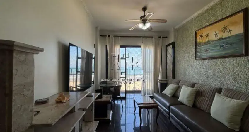 Apartamento de 2 dormitórios frente mar porteira fechada !!