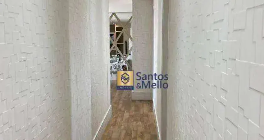 Apartamento com 3 dormitórios para alugar, 128 m² por R$ 6.500,00/mês - Centro - Santo André/SP
