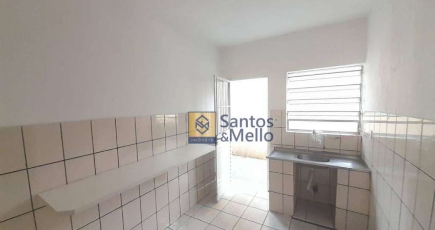 Casa com 1 dormitório para alugar, 50 m² por R$ 1.050,00/mês - Jardim Santa Adélia - São Paulo/SP