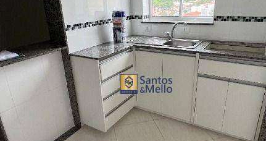 Apartamento com 2 dormitórios para alugar, 70 m² por R$ 2.300,00/mês - Vila Pires - Santo André/SP