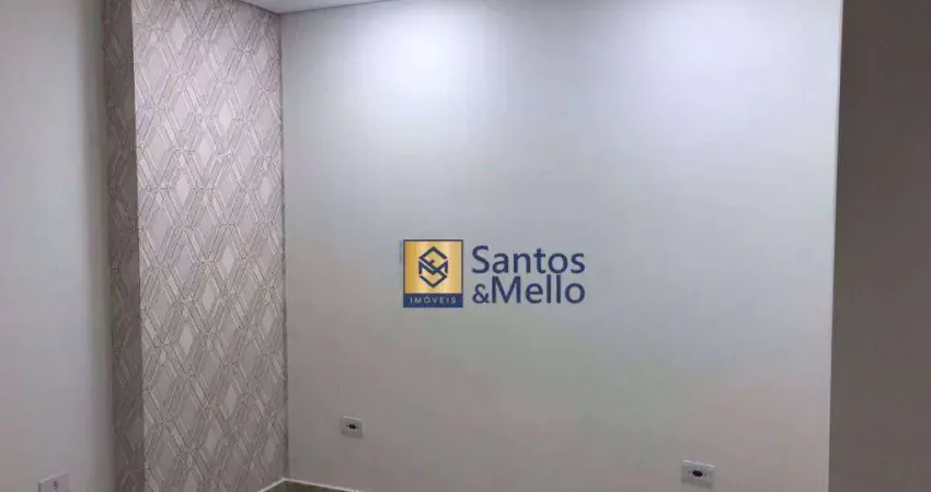 Sala para alugar, 25 m² por r$ 1.970,00/mês - parque das nações - santo andré/sp