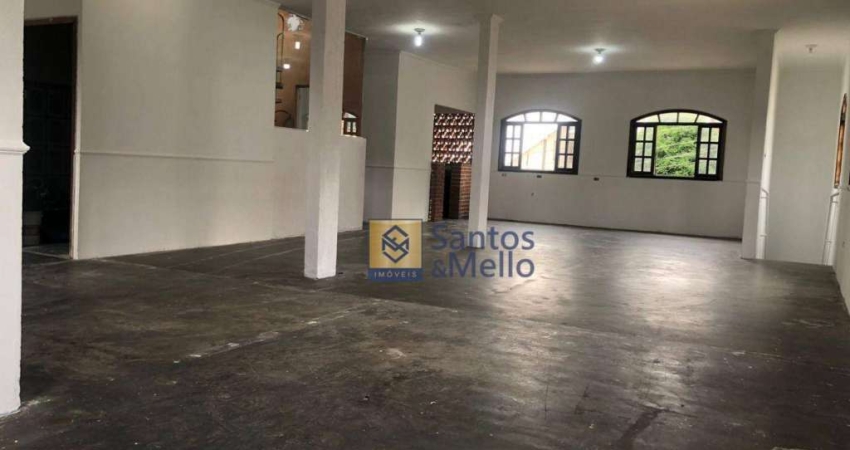 Salão para alugar, 100 m² por R$ 1.900,00/mês - Parque Capuava - Santo André/SP