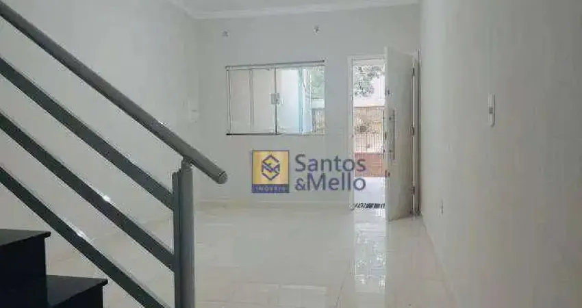 Sobrado com 3 dormitórios para alugar, 110 m² por r$ 3.180,00/mês - vila pires - santo andré/sp