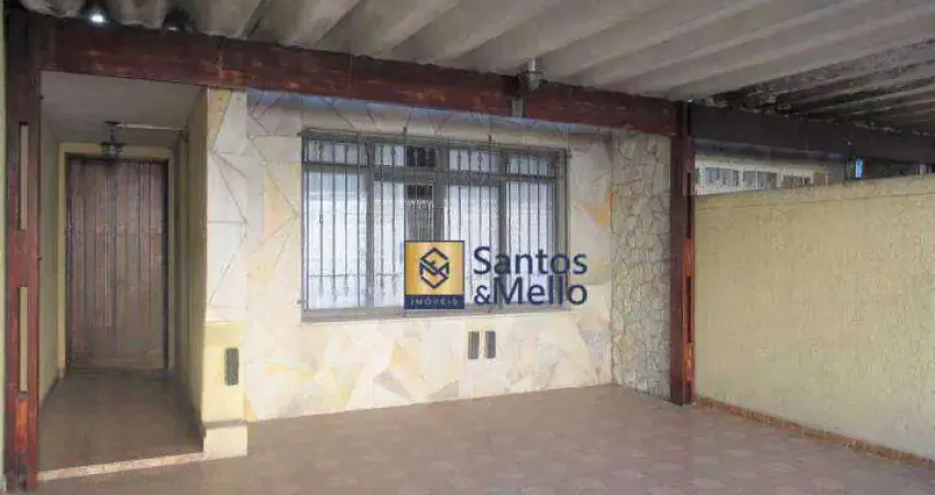 Sobrado com 2 dormitórios para alugar, 127 m² por R$ 2.840,00/mês - Vila Pires - Santo André/SP