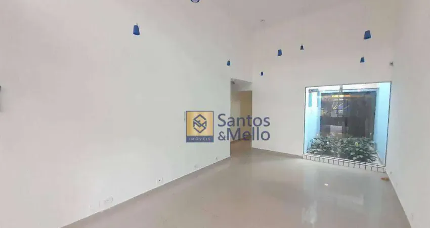 Salão para alugar, 170 m² por r$ 3.082,49/mês - jardim santo alberto - santo andré/sp