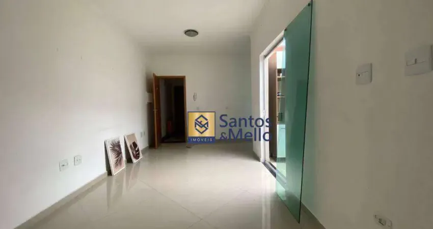 Apartamento com 2 dormitórios para alugar, 63 m² por R$ 1.854,97/mês - Jardim Ana Maria - Santo André/SP