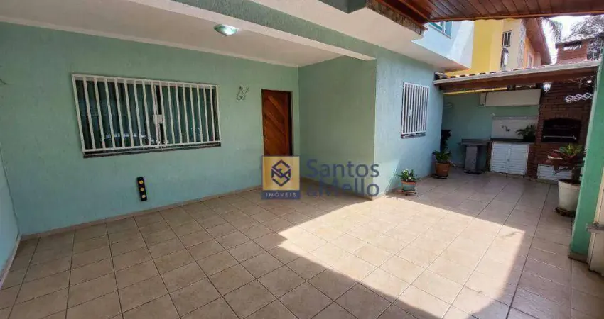 Sobrado com 3 dormitórios à venda, 135 m² por R$ 750.000,00 - Vila Pires - Santo André/SP