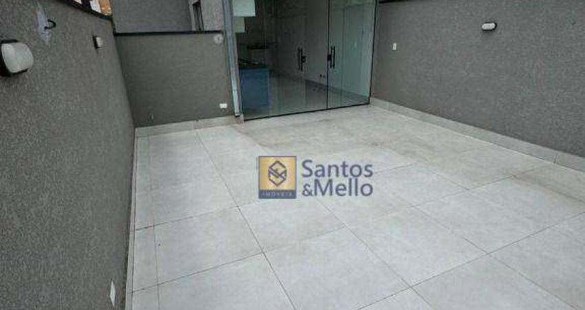 Cobertura com 2 dormitórios, 50 m² - venda por R$ 490.000,00 ou aluguel por R$ 3.280,00/mês - Jardim Santo Alberto - Santo André/SP