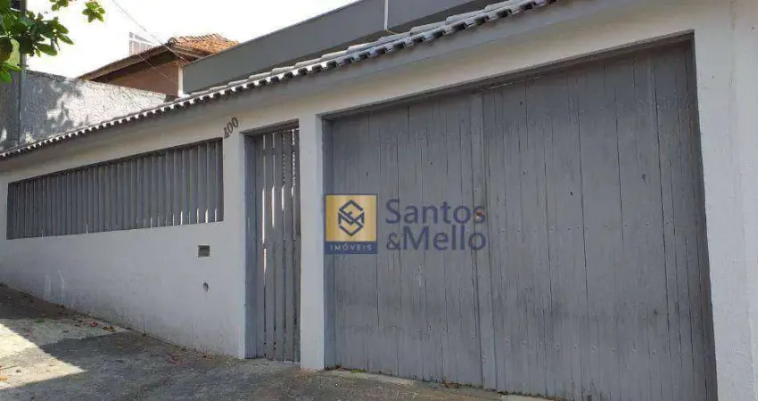 Casa com 4 dormitórios para alugar, 230 m² por R$ 3.765,00/mês - Vila Camilópolis - Santo André/SP