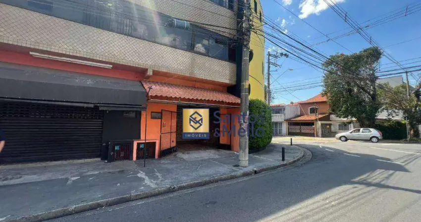 Salão para alugar, 40 m² por r$ 1.500,00/mês - parque marajoara - santo andré/sp