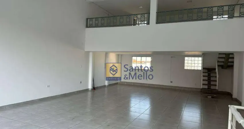 Salão, 125 m² - venda por R$ 650.000,00 ou aluguel por R$ 6.000,00/mês - Parque das Nações - Santo André/SP