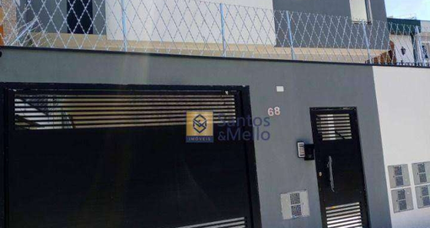 Kitnet com 1 dormitório para alugar, 21 m² por R$ 2.300,01/mês - Bangu - Santo André/SP