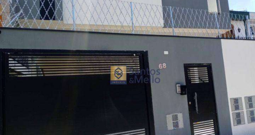 Kitnet com 1 dormitório para alugar, 25 m² por R$ 2.400,01/mês - Bangu - Santo André/SP