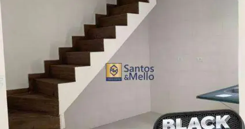 Cobertura com 2 dormitórios, 45 m² - venda por r$ 459.000,00 ou aluguel por r$ 2.530,00/mês - vila príncipe de gales - santo andré/sp