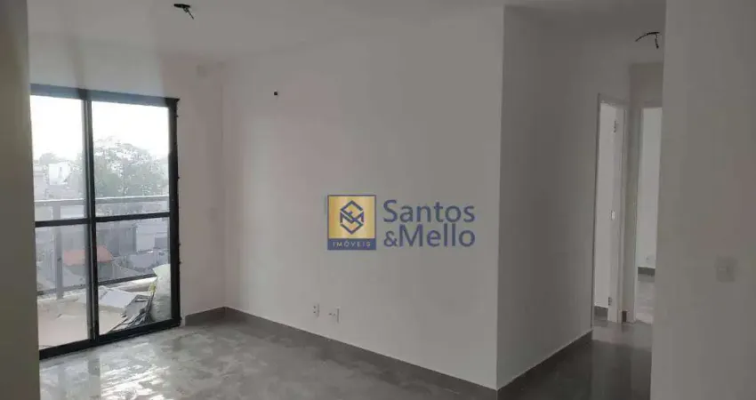 Apartamento com 2 dormitórios para alugar, 56 m² por R$ 3.290,91/mês - Jardim - Santo André/SP