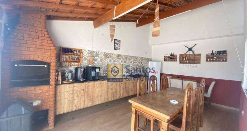 Cobertura com 2 dormitórios para alugar, 152 m² por R$ 4.440,00/mês - Parque das Nações - Santo André/SP