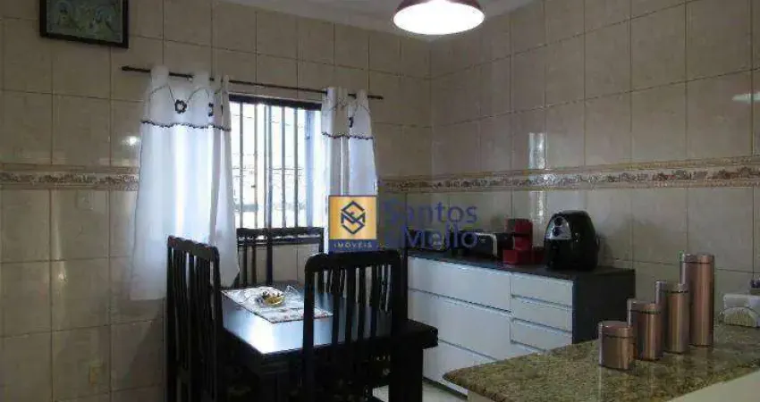 Sobrado com 3 dormitórios, 248 m² - venda por R$ 1.100.000,00 ou aluguel por R$ 6.150,00/mês - Jardim Utinga - Santo André/SP