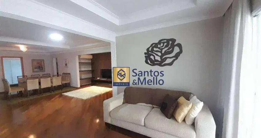 Apartamento com 3 dormitórios para alugar, 176 m² por r$ 10.575,16/mês - jardim - santo andré/sp