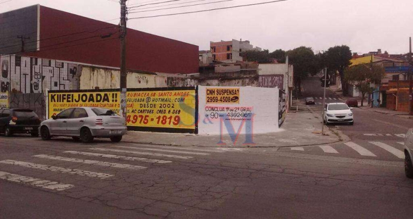 Terreno à venda, 600 m² por R$ 2.990.000,00 - Parque Capuava - Santo André/SP