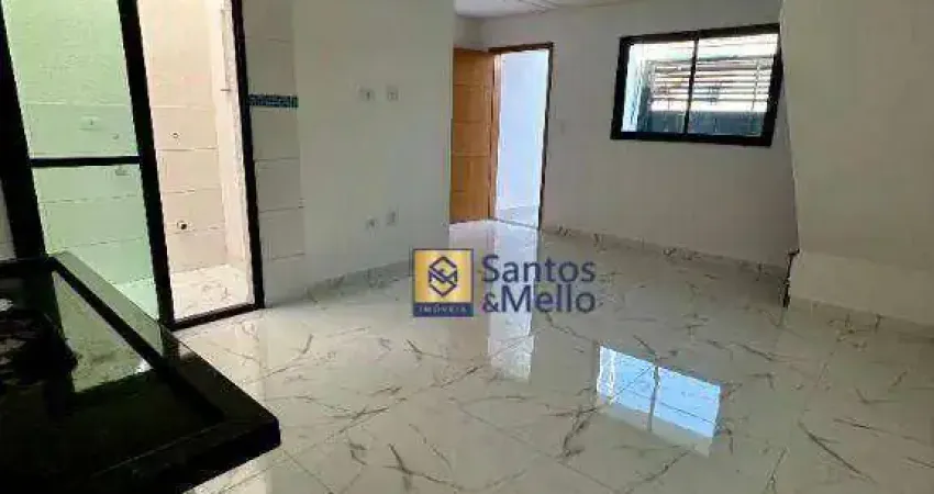 Sobrado com 2 dormitórios, 96 m² - venda por r$ 630.000,00 ou aluguel por r$ 2.832,16/mês - parque novo oratório - santo andré/sp